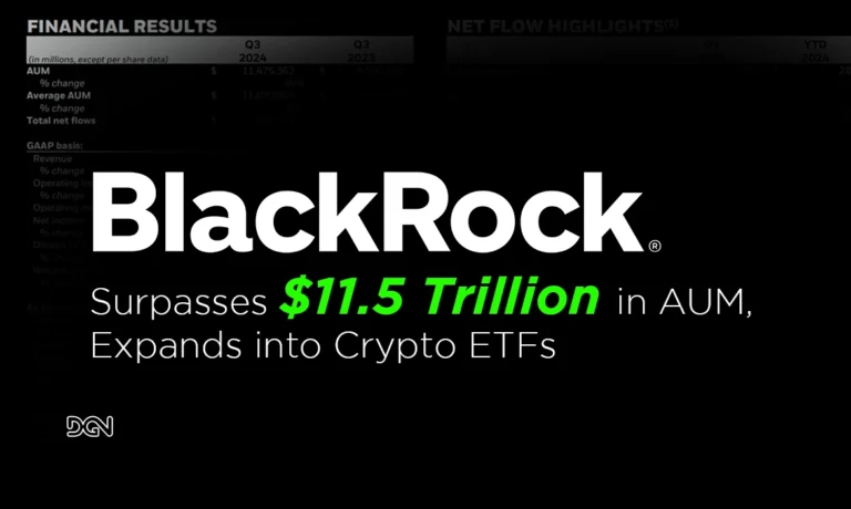 BlackRock Surpasses $11.5 Trillion in AUM, Expands into Crypto ETFs