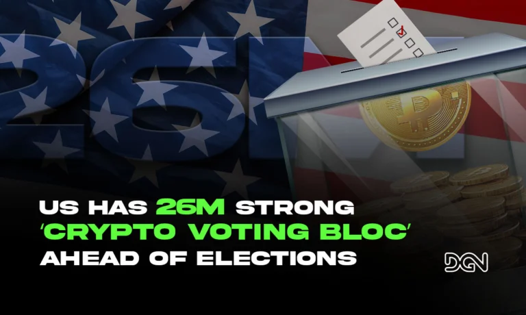 US Elections 2024: 26 Million-Strong New Crypto Voting Bloc Could Shape Outcome, Survey Shows