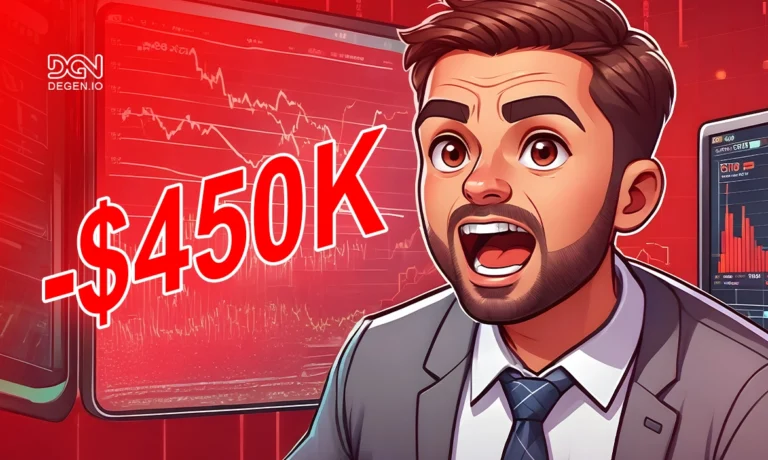 Crypto Trader Loses $450K in 40 Minutes Trading New Memecoin