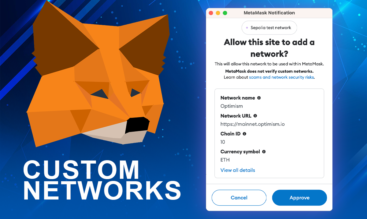 Custom Networks On Metamask