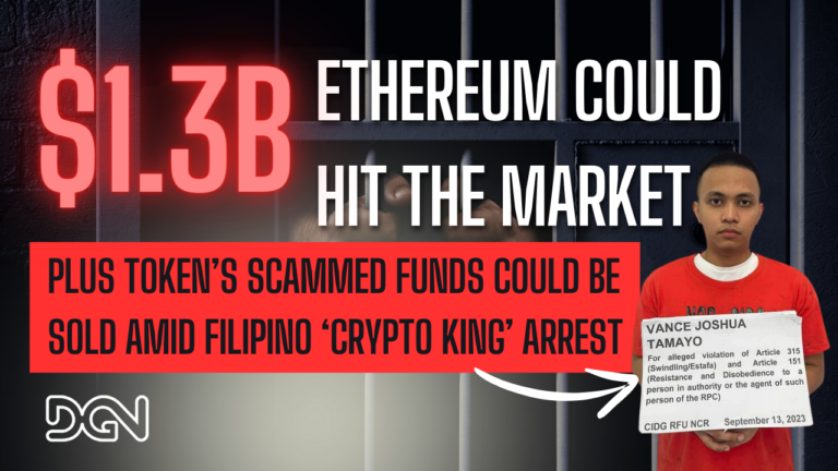 Plus Token’s $1.3B ETH Could Hit the Market as ‘Crypto King’ Faces Arrest in Asia