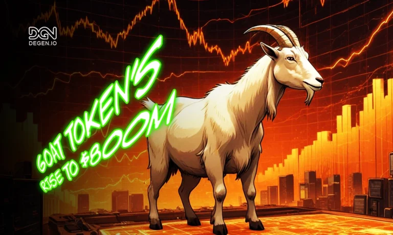 GOAT Token’s Rapid Surge: From $3M to $800M Market Cap in 14 Days