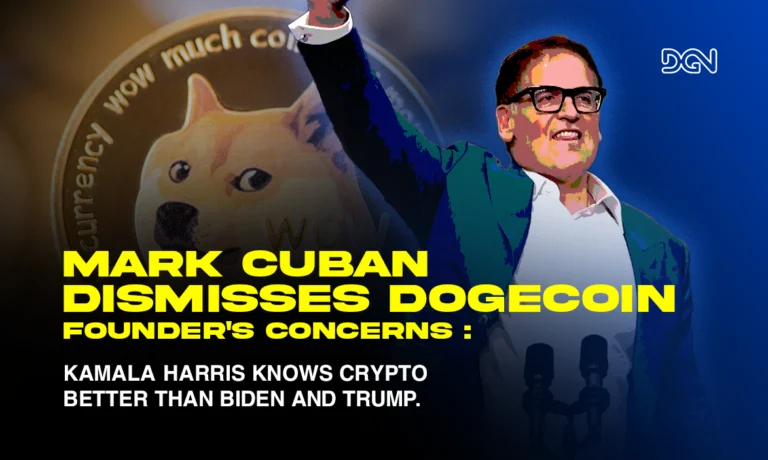 Mark Cuban Defends Kamala Harris’s Crypto Knowledge, Dismisses Dogecoin Founder