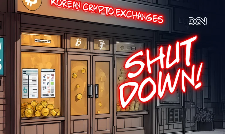 $12 Million Worth Korean Crypto Exchanges Shut Down: Here’s Why