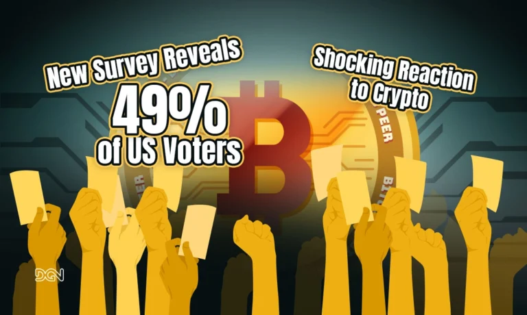 New Survey Reveals 49% of US Voters Shocking Reaction to Crypto