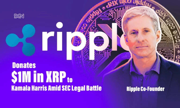 Ripple Co-Founder Donates $1M in XRP to Kamala Harris Amid SEC Legal Battle