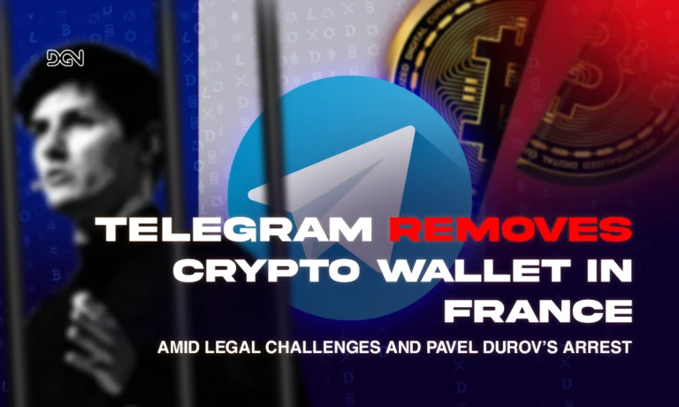 Telegram Removes Crypto Wallet in France Amid New Legal Issues and Pavel Durov’s Arrest