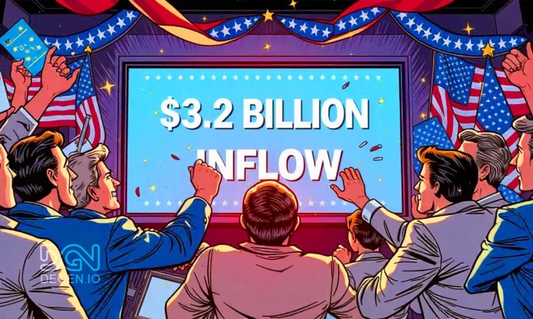 Trump’s Election Victory Fuels $3.2 Billion Crypto Inflows, Marking 10-Week Streak