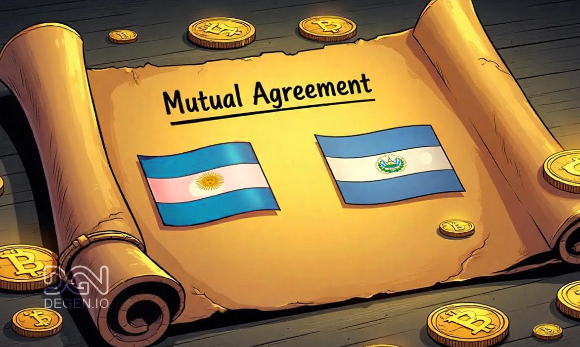 Juan Carlos Reyes and Roberto Silva solidify a groundbreaking crypto collaboration between El Salvador and Argentina.