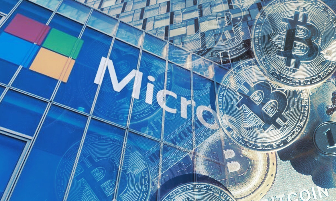 Microsoft evaluates cryptocurrency as part of its future asset strategy.