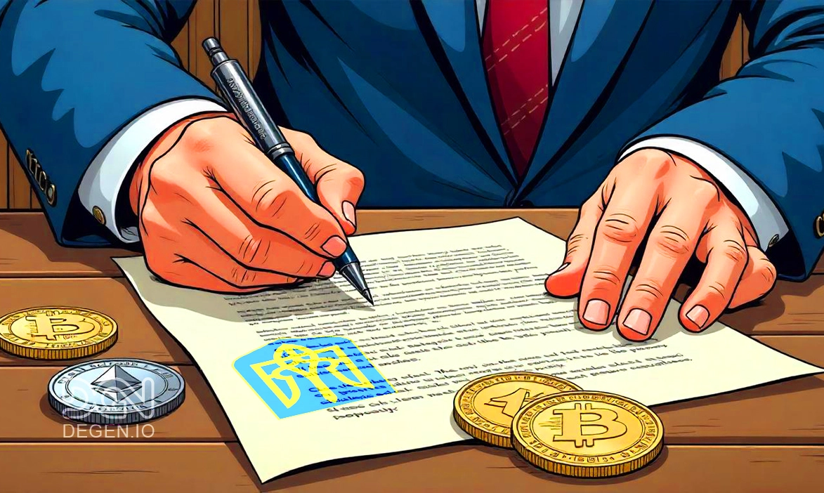 Ukrainian lawmakers prepare to legalize cryptocurrency in 2025.